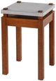 Stylecraft Cement Gray and Zebra Cherry Plant Stand-0