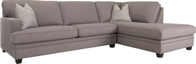 Decor-Rest® Furniture LTD Customizable 2696 2-Piece Right-Arm Facing Sectional and Chaise-0