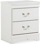 Signature Design by Ashley® Anarasia 6-Piece White Twin Sleigh Bed Set-5