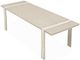 Michael Amini® Lotus Bay Sand Narrow Dining Table-5