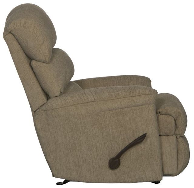 Catnapper® Pearson Linen Manual Chaise Rocker Recliner-2