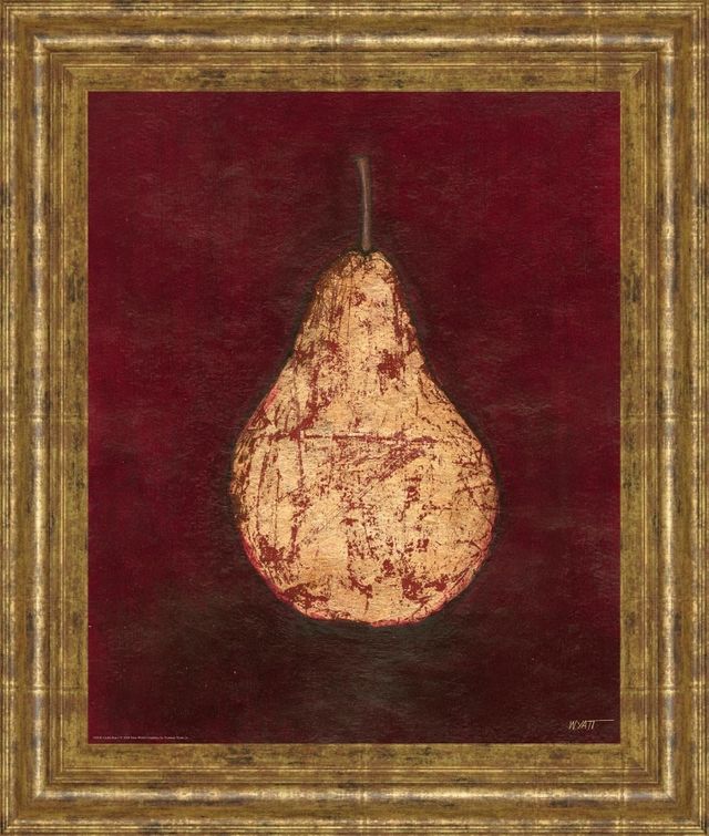 Classy Living Norman Wyatt, Jr. Gold Pear Wall Art-0