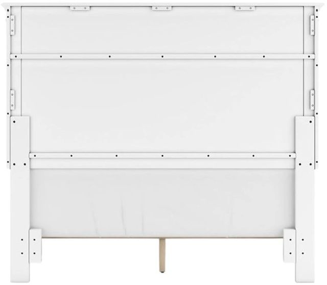 Signature Design by Ashley® Fortman White Full Panel Bed-3