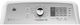GE® 4.5 Cu. Ft. White with Silver Backsplash Top Load Washer-2