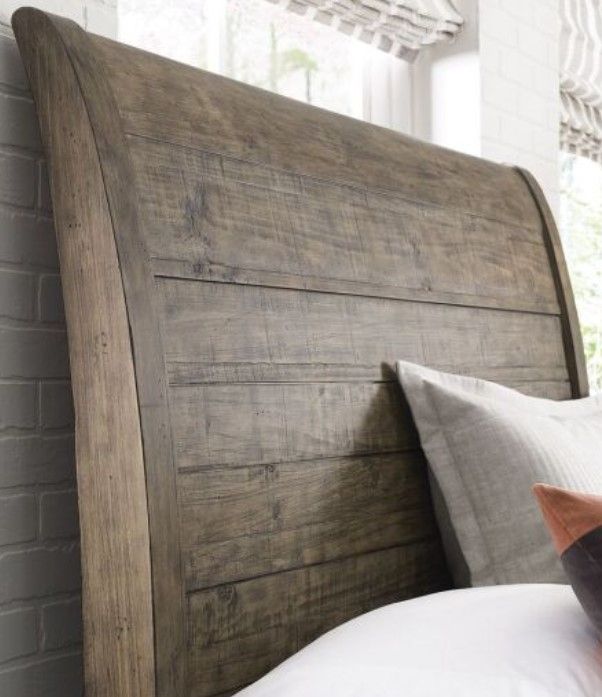 Kincaid® Plank Road Stone Eastburn King Sleigh Bed-1