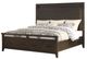 Holland House Furniture Montana Distressed Charcoal King Panel Storage Bed-1