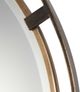 Uttermost® Feyock Antiqued Gold/Bronze Round Mirror-3