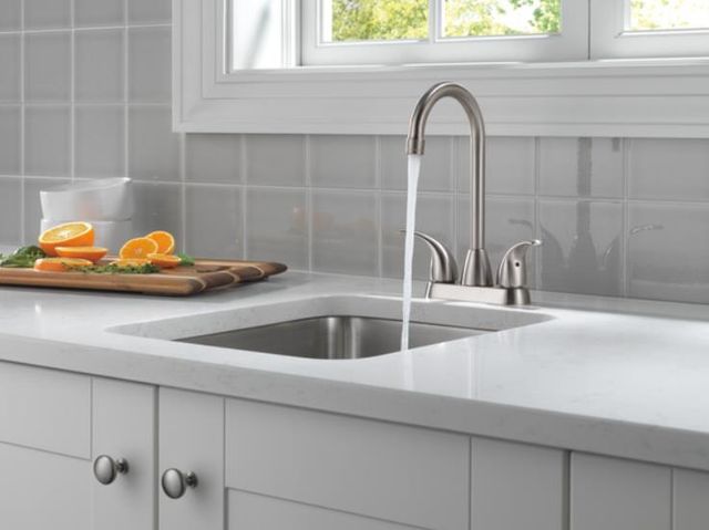 Peerless Core Stainless 2-Handle Bar-Prep Faucet-3