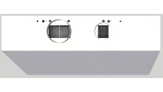 Vent-A-Hood® 54" White Wall Hood-2