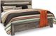 Signature Design by Ashley® Cazenfeld 5-Piece Black/Gray King Panel Bed Set-1