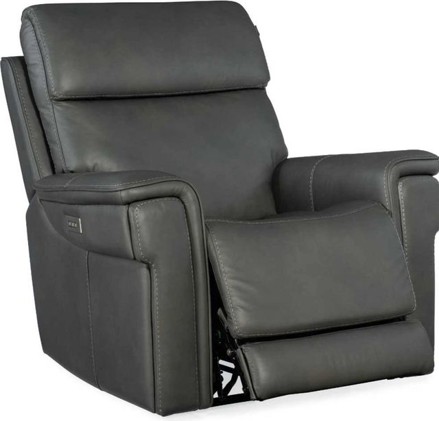 Hooker® Furniture MS Lyra Sahara Dorian Gray Zero Gravity Power Recliner with Power Headrest and Lumber-1