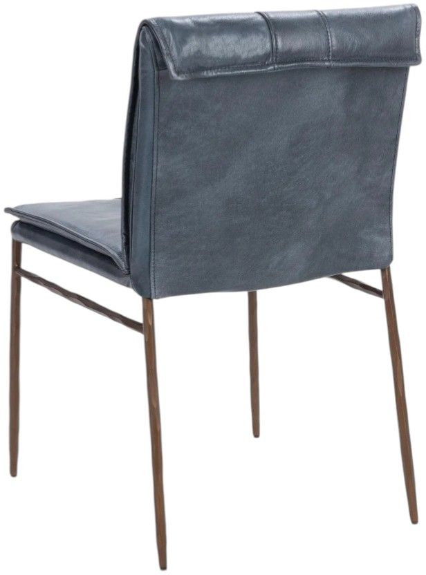 Classic Home Mayer 2-Piece Ocean Blue Dining Chair Set-4