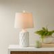 Olliix by INK+IVY Ivory Contour Table Lamp-2