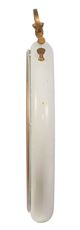 A & B Home Gold/White Urban Wall Clock-2