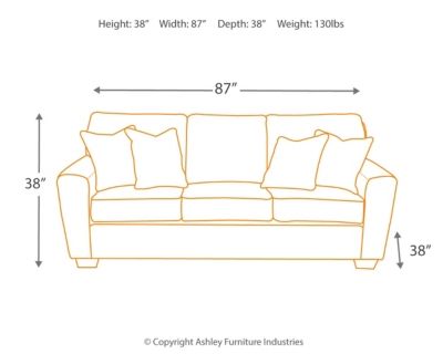 Benchcraft® Calicho Cashmere Sofa-3