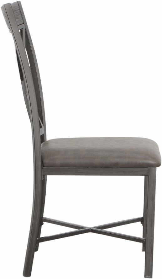 Steve Silver Co. Alamo Gray Dining Side Chair-2