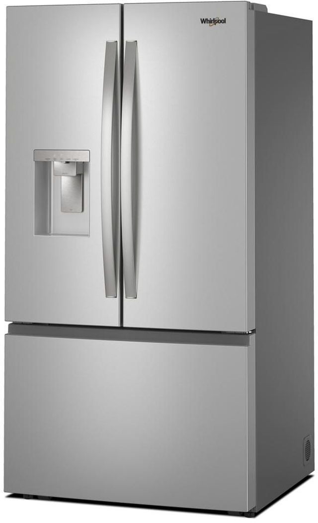 Whirlpool® 36" 29.6 Cu. Ft. Fingerprint Resistant Stainless Steel French Door Refrigerator with In-Door Water Dispenser-3