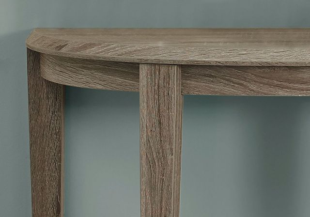 Monarch Specialties Inc. 36"L Dark Taupe Hall Console Table -1