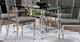 Furniture of America® Casper Glass Top Dining Table Top with Chrome Base -0
