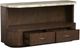 Magnussen Home® McPherson Burnt Umber Demilune Sofa Table-0