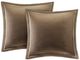 Olliix by Madison Park 9 Piece Blue Queen Juliana Charmeuse Comforter Set-2