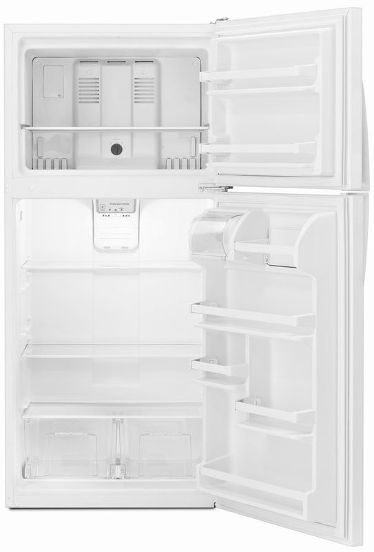 Crosley® 30" 18.15 Cu. Ft. White Top Freezer Refrigerator -1
