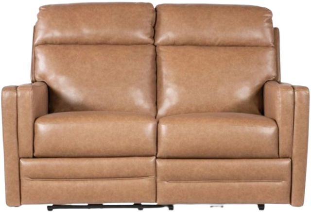 Hooker® Furniture MS Twain Fawn Power Reclining Loveseat with Power Headrest and Lumbar-2