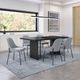 Amisco Customizable Essie Dining Side Chair-1