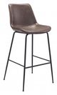 Zuo® Byron Brown Bar Chair-0