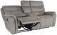 New Classic® Home Furnishings Kamari Gray Dual Manual Reclining Console Loveseat-5
