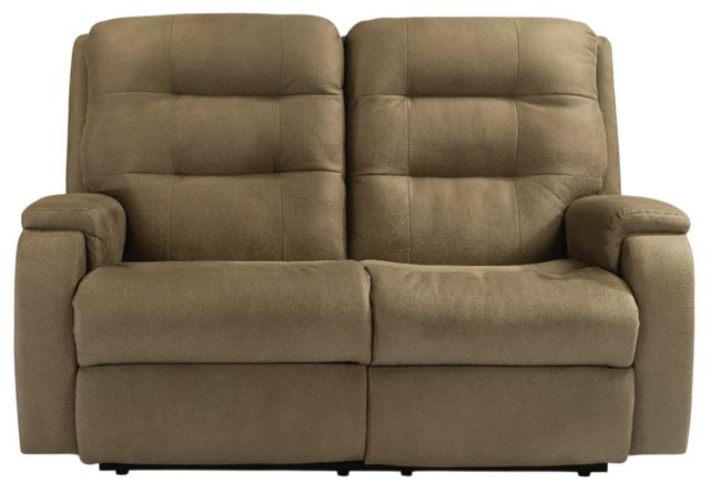 Flexsteel® Customizable Arlo Power Reclining Loveseat with Power Headrests and Lumbar-3