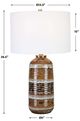 Uttermost® Roan Taupe Artisian Table Lamp-2