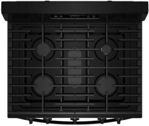 Whirlpool® 30” Black Freestanding Gas Range with Crispy Mode and Griddle Zone-3
