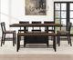 Steve Silver Co. Bermuda 7-Piece Black/Brown Counter Table Set-1