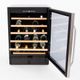 Avanti® 24" 4.9 Cu. Ft. Stainless Steel Built-In Undercounter Wine Cooler-4