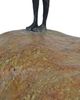 Currey & Company Man on Rock Bronze/Brown Small Sculpture-5