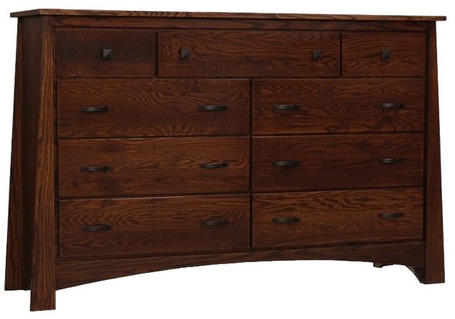 Wolfcraft Furniture Unity Brown 9-Drawer Dresser-0