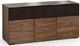 Salamander Designs® Denver 339 AV Cabinet-Textured Medium Walnut-0