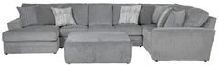 Jackson Furniture Glacier 4-Piece Shark Left Side Facing U-Shape Chaise Sectional