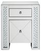 ACME Furniture Nysa Mirrored 1- Drawer End Table -1