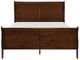 Homelegance® Mayville Brown Cherry Eastern King Sleigh Bed-2