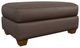 La-Z-Boy® Wilmette Cognac Leather Ottoman-0
