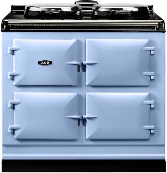 AGA™ 39" Duck Egg Blue Dual Control Electric Range-0