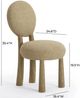 TOV Furniture Sulley Honey/Light Brown Dining Chair-2