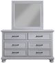 Emerald Home Larchmont Oyster Shell Dresser-4