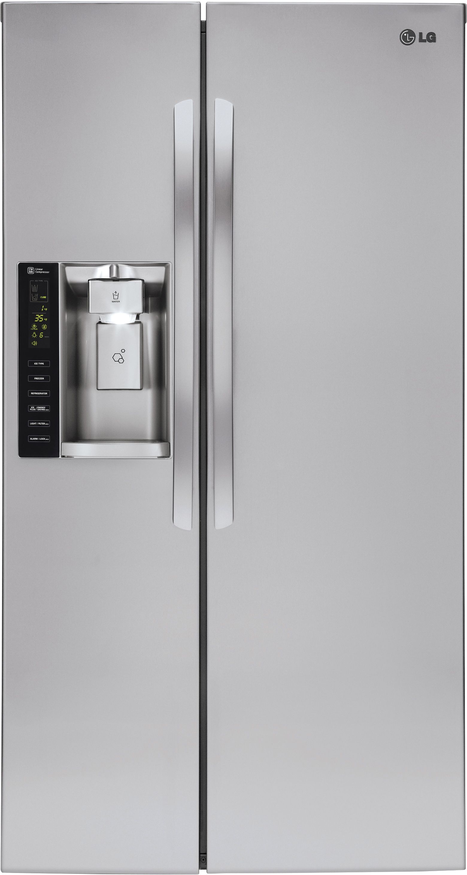 LG 22 Cu. Ft. Counter Depth Side By Side Refrigerator