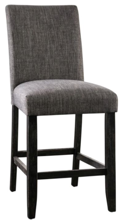 Furniture of America® Brule 2-Piece Gray Counter Side Chair Set-0