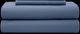 Weekender™ 3-Piece Blue Double-Brushed Microfiber Twin Sheet Set-0