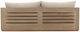 Dovetail Furniture Lucrecia Gray/Sand Olefin/Teak Outdoor Sofa-3