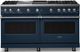 Viking® 5 Series 60" Slate Blue Pro Style Gas (NG) Range with Brushed Brass Trim-0